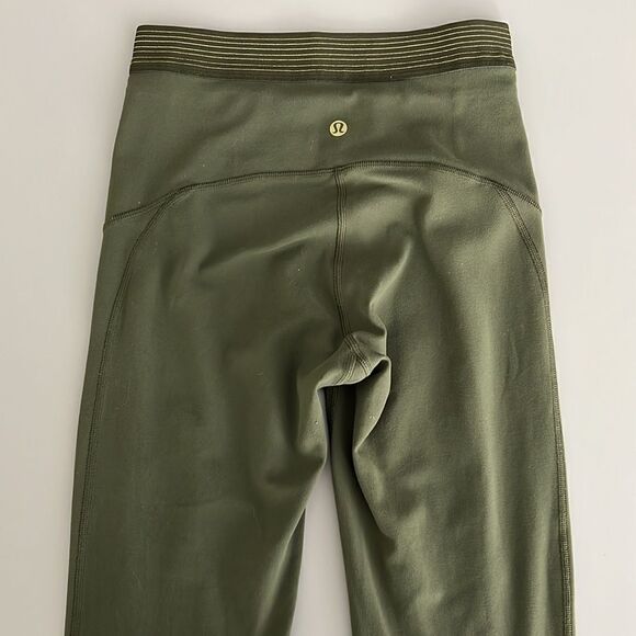 Lululemon Principal Dancer Golden Lining Tight *28" Size 4 - Picture 4 of 13